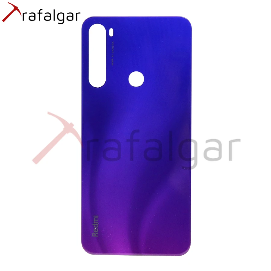 Крышка батарейного отсека для Xiaomi Redmi Note 8 Pro Задняя стеклянная панель Note8 задняя