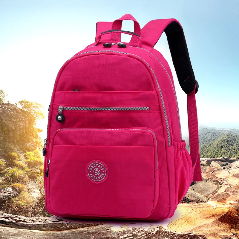 

Comfortable Wear-Resistant WOMEN'S Bag Trend Versatile Lightweight Waterproof Nylon Bag Large Capacity Backpack Anti-Spillage Ca