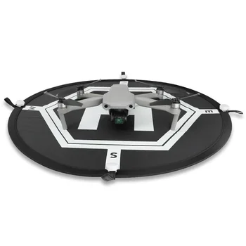 

21.65inch Nylon Round Parking Double Sided Accessories Outdoor With 4 LED Light Helipad Drone Landing Pad For DJI MAVIC PRO