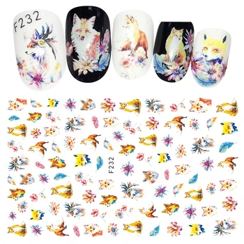 

3D Nail Stickers For Nails Pop Cartoon Pattern Sliders For Nails Adhesive DIY Manicure Tips Nail Art Sticker Manicure Decoration