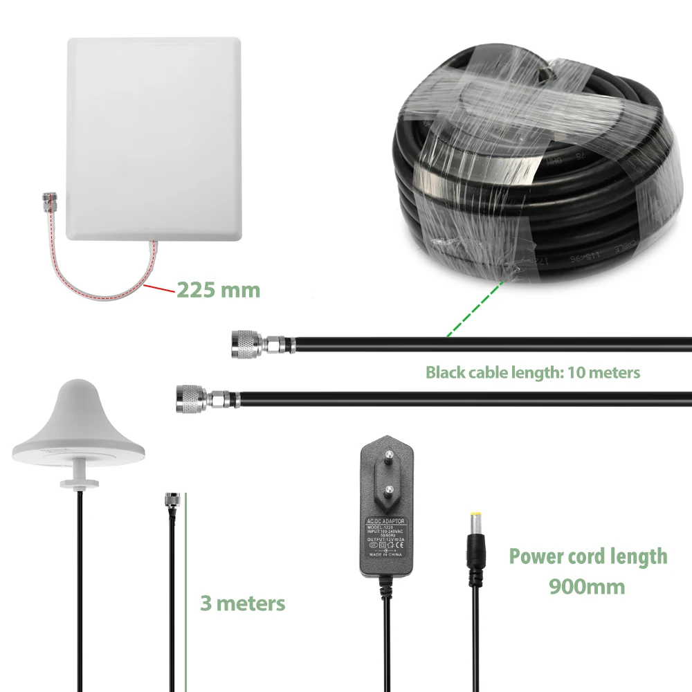 High Quanlity GSM 3G 4G Mobile Phone Signal Amplifier Universal Signal Booster Intelligent Repeater Kit