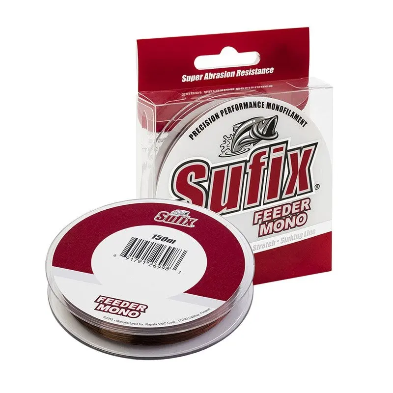 Fishing line Sufix feeder mono red 150 m 0.20mm 3,3 kg. SKU