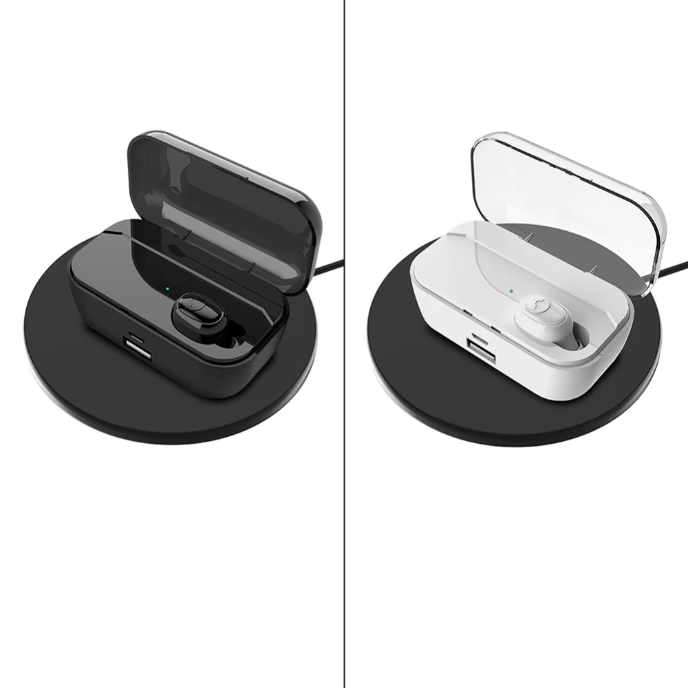 2200 mAh TWS Wireless Earphone Bluetooth 5 0 Earphones Led Power Display CVC8 0 DSP noise reduction Sport Headset Power bank