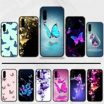 

colorful butterfly flower Phone Case Capa For Huawei Honor view 7a5.45inch 7c5.7inch 8x 8a 8c 9 9x 10 20 10i 20i lite pro