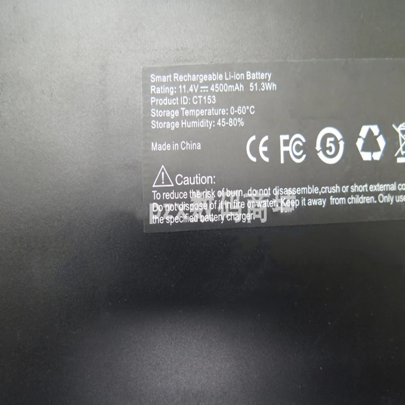Bateria de Laptop Genuíno para Byone Tablet pc Teclado 15 11.4v Apto para Feed ME Feedme f5 f6 f7 f8 f9 Pro Novo Ct153 53b Bu53 Cu53 - Imagem 2