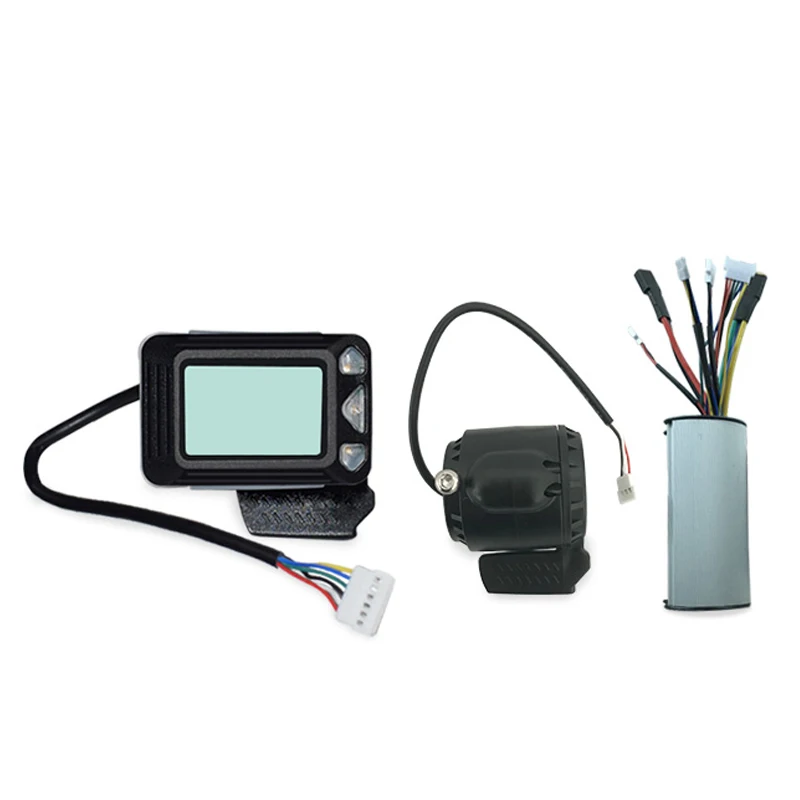 

Controller Brake Lcd Display 24V 250W Carbon Fiber Electric Scooter Controller Brushless Motor Electric Bicycle Accessory