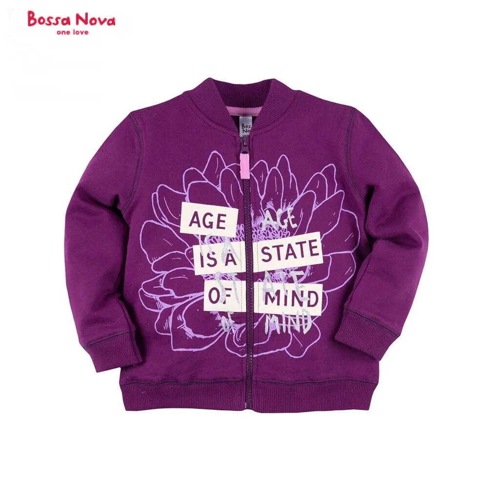 Толстовка BOSSA NOVA для девочек 182f 462|hoodie hoody|nova girlhoodies for girls |