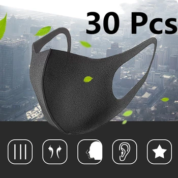 

3 Pcs Anti-Pollution Mask PM2.5 Dust Respirator Unisex Cotton Washable Reusable Masks Mouth Muffle Allergy/Asthma/Travel/Cycling