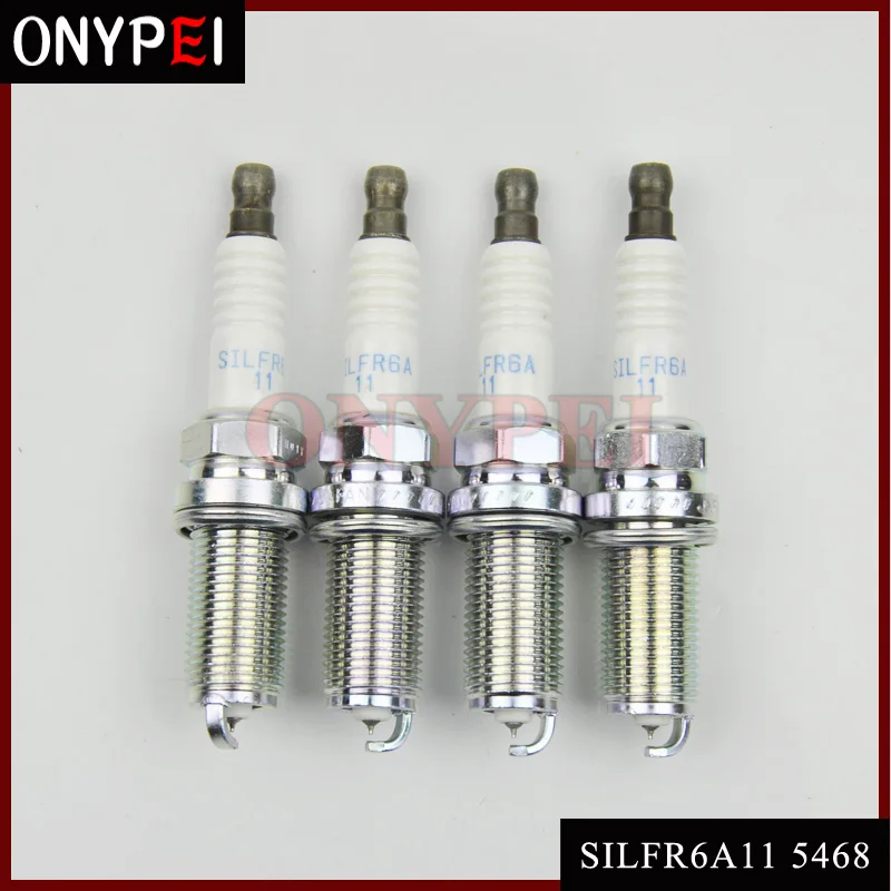 4pcs/lot Laser Iridium Spark Plug Silfr6a11 5468 For Suzuki Grand Vitara Kizashi Sx4 Silfr6a11