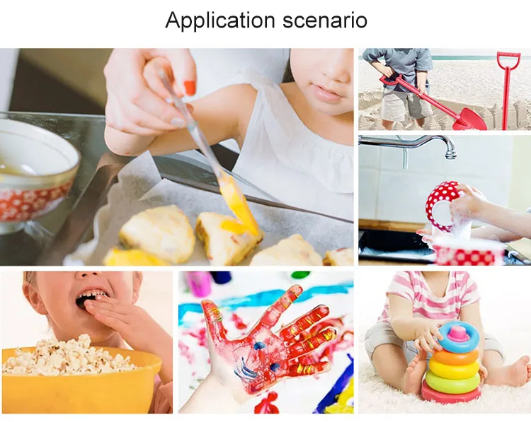 Medicom Latex Nitrile Disposable Gloves For Children Kids Food Grade Kitchen 100pcs Waterproof Non-Slip Work Gloves Safety White (12)