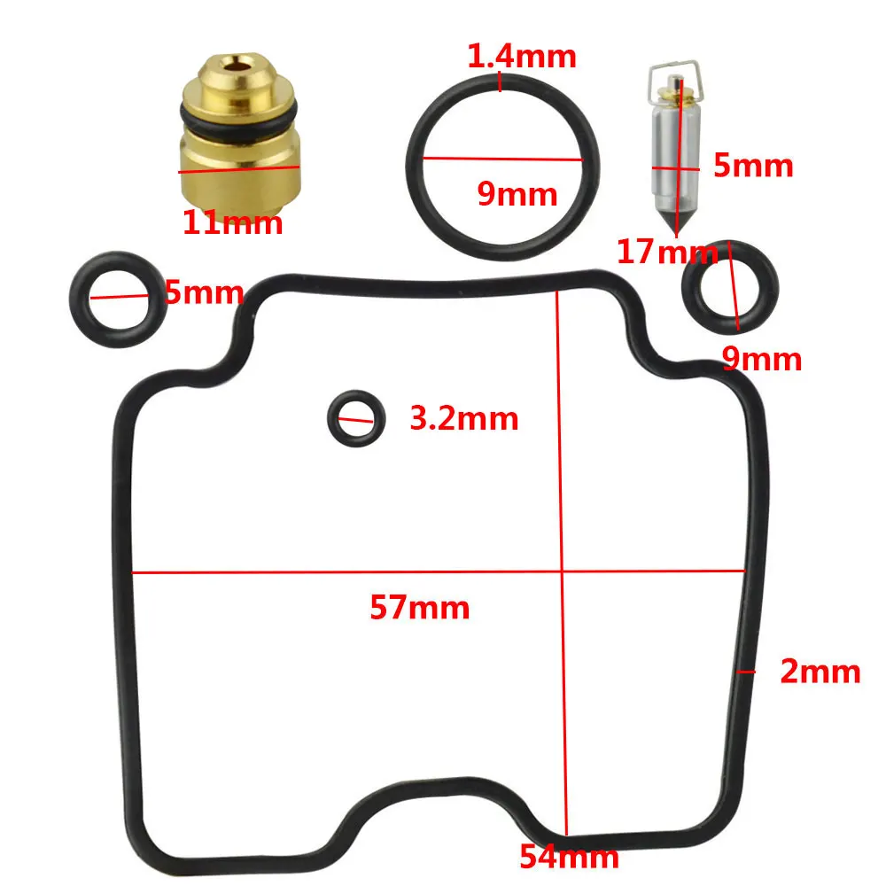 FLYPIG новый комплект для восстановления карбюратора Suzuki 04 09 GS500F 99 GZ250 Carb18