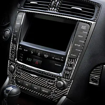 

Interior CD Panel Frame Cover Trim Car Carbon Fiber Fits for Lexus IS250 300 350C 2006 2007 2008 2009 2010 2011 2012