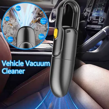 

Dual-use for Home & Car 6000mbar 120W ABS Car Vacuum Cleaner Auto Mini Vacuum Cleaner Handheld Small Portable Car Vacuum Cleaner
