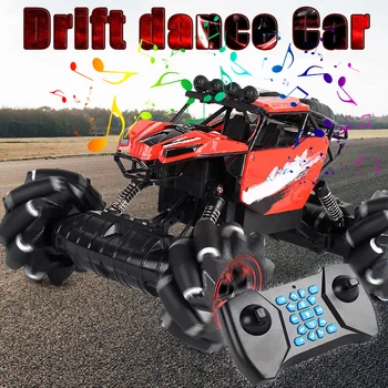 

Remote Control RC Car Christmas Gift 360 Degree Drift Music Toy for Children Kids S7JN