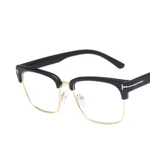 Унисекс tom ford TF солнцезащитные очки для женщин и мужчин прозрачные прямоугольные компьютерные очки без оправы oculos de sol feminino