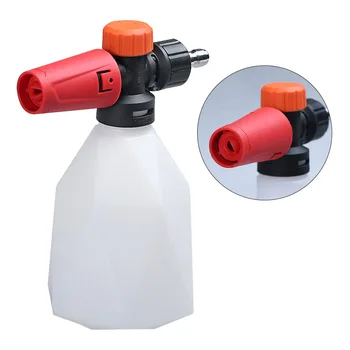 

Copper Pot Home Garden Snow Pressure Washer Generator 500ml Foam Cannon Nozzle Quick Connector Car Cleaning Adjustable
