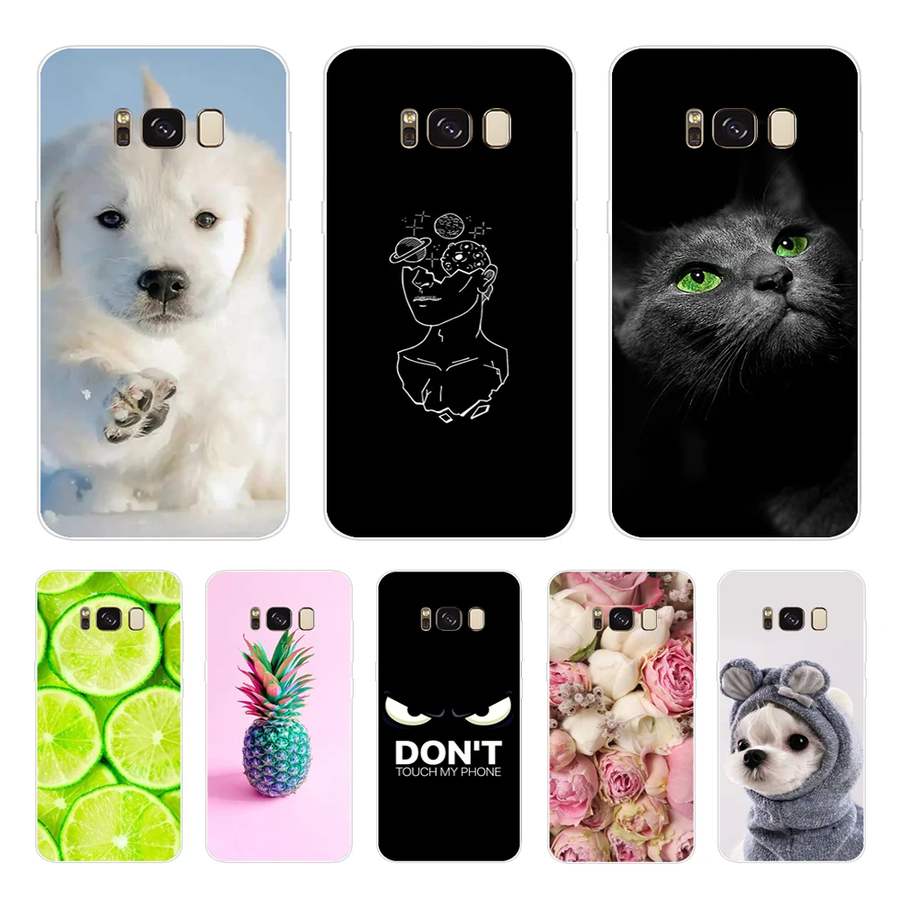 Custodia Per Samsung Galaxy S8 Custodia Morbida In Silicone Tpu S8 Plus Cover Per Samsung S8/S8 Plus Custodia Protettiva Per Telefono