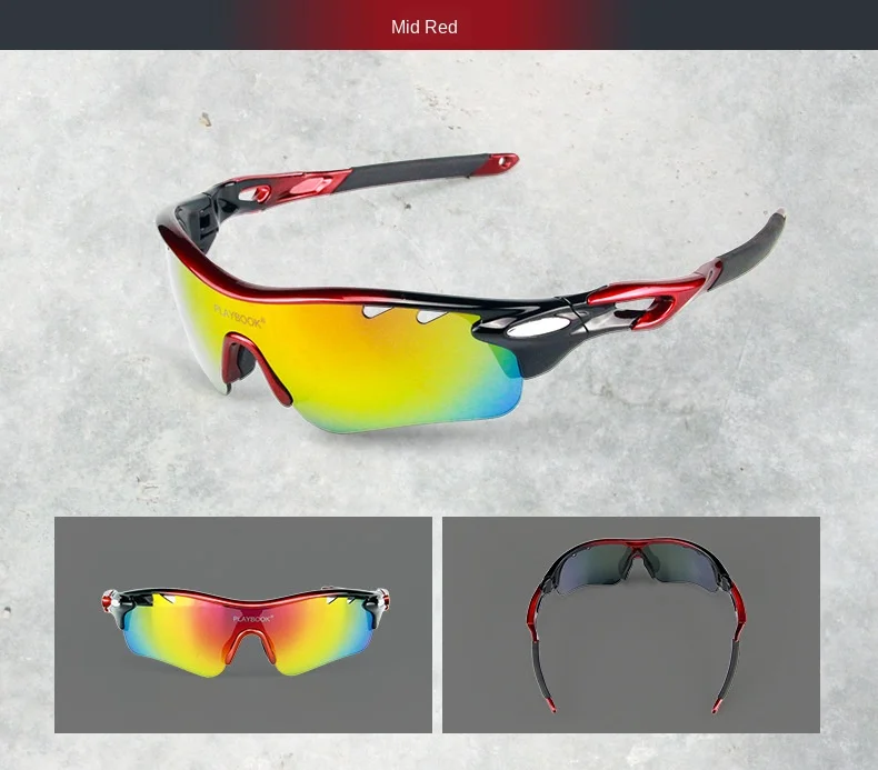 Cycling Sunglasses Outdoor Polarizing Bicycle Riding Glasses Wind-Resistant Sand Fishing Mountain Bike Sports Sun Goggles