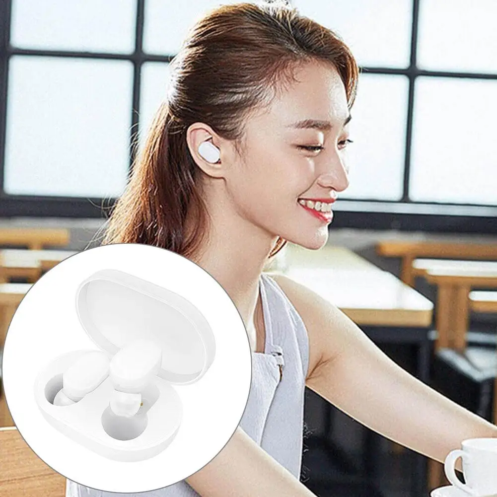 

Wireless Bluetooth In-Ear Music Sport Earphone With Mic Charge Box For Xiaomi Mijia Airdots
