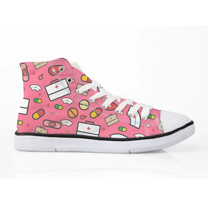 colorful high top shoes