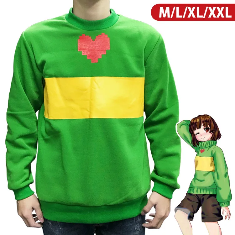 Game Undertale Chara Cosplay Costumes 