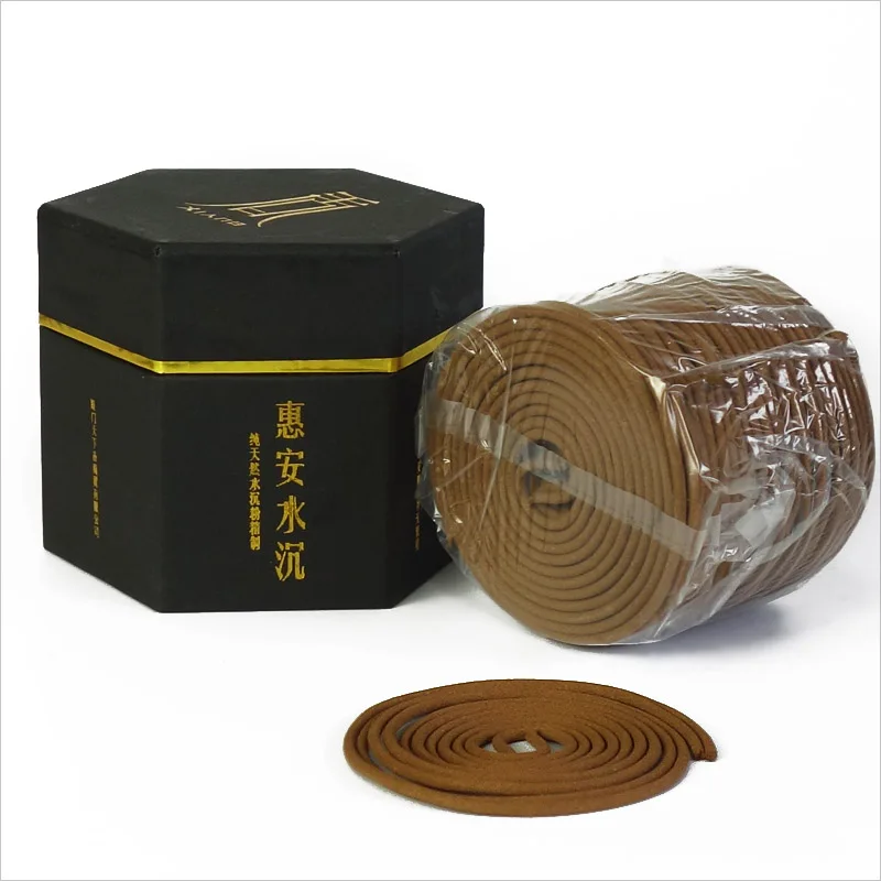

Chen Xiang Aloes Incense Coil Alleviate Fatigue House Aroma Pleasant Smell Relieve Anxiety Meditation Aromatherapy