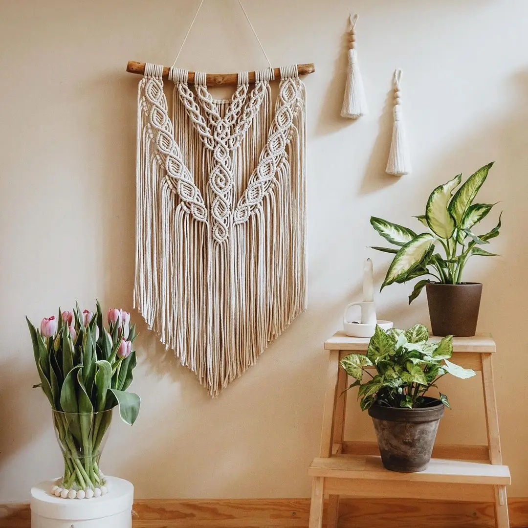Nordic Macrame Wall Tapestry Mexican Home Decoration Wall Hanging Boho Decor