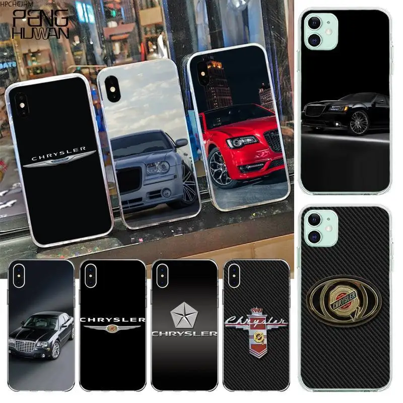 PENGHUWAN модный гоночный автомобиль Chrysler чехол для телефона iPhone 11 pro XS MAX 8 7 6 6S Plus X 5S SE