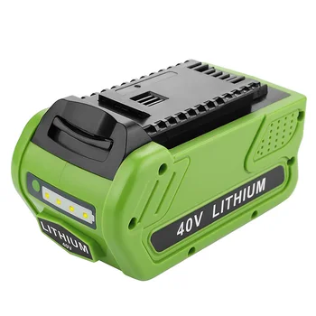 

Newest 40V 6000mAh Rechargeable Replacement Battery For Creabest 40V 200W GreenWorks 29462 29472 22272 G-MAX GMAX Battery Newest