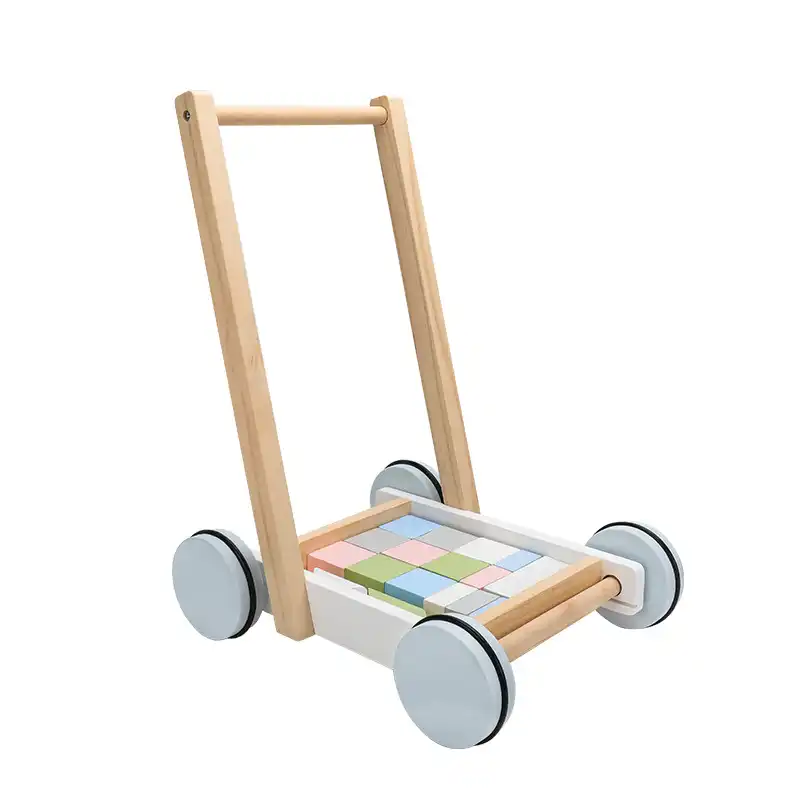 baby wooden trolley