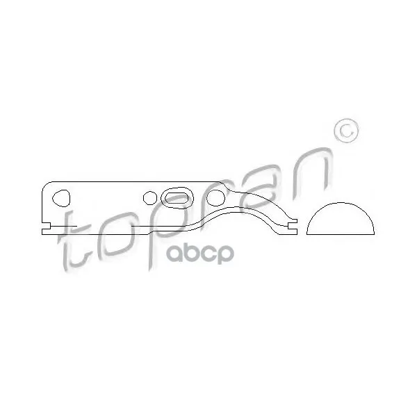 Gasket Tensioner Topran art. 109652016 | Автомобили и мотоциклы