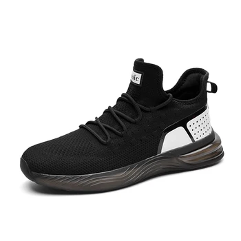 

New Men's Shoes Outdoor Lace-up Sneakers Non-slip Wear-resistant Running Shoes Comfortable Mesh Board Shoes Casual Shoes