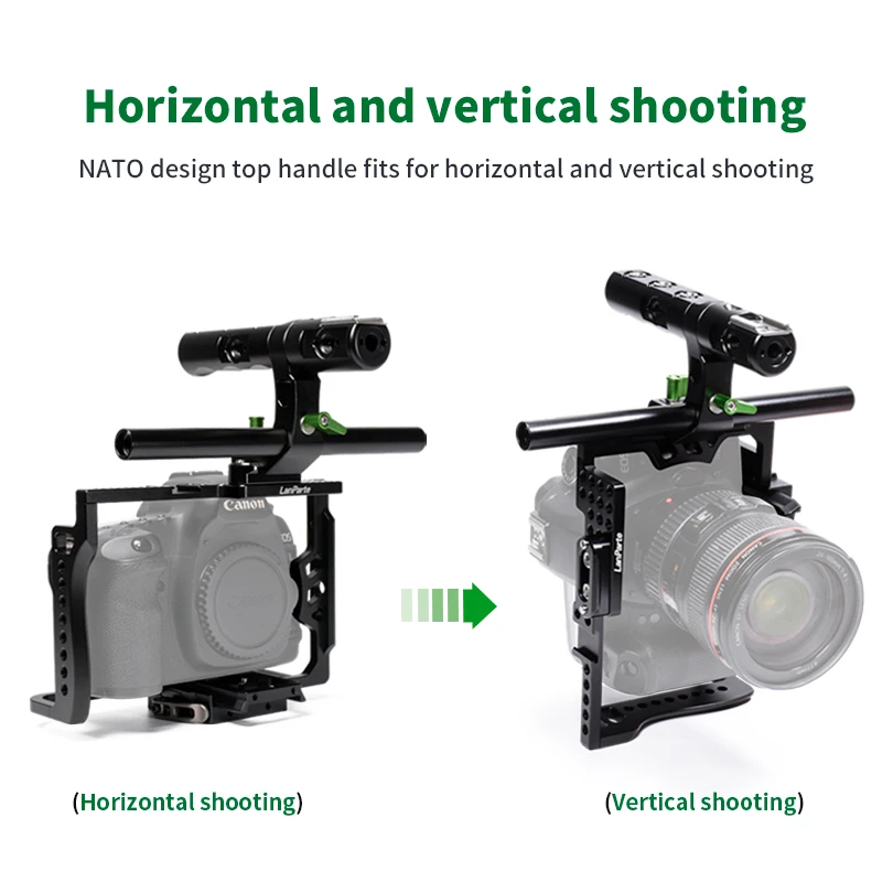 Lanparte universal camera cage for miroless camera