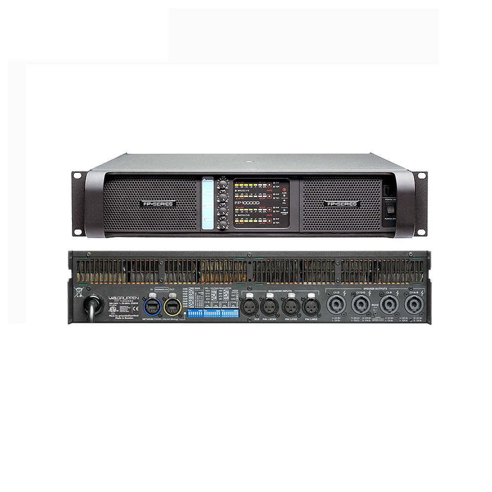Professional Power Amplifiers | 4 Channels Class D Amplifier | Power ...