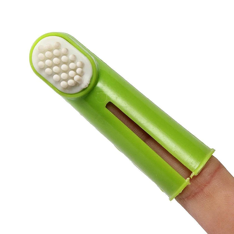 

Hot Sale Oral Toothbrush Set + Massage Finger Brush Grooming Toothpaste for Dog Puppy