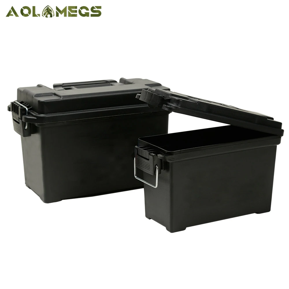 2PCS Plastic Ammo Box Military Storage Ammo Can Lightweight High Strength  Ammo Accessory Crate Storage Case Tactical Bullet box - AliExpress