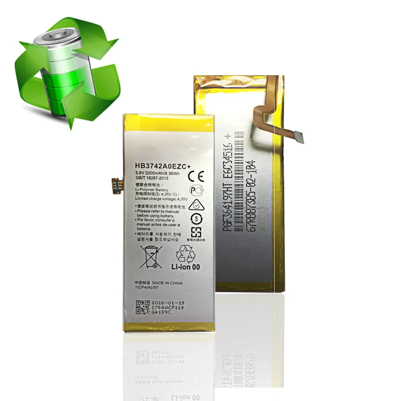 Ykaiserin 2200 мАч hb3742a0ezc+ аккумулятор для huawei p8 lite ale-l21 l23 l02 l04 сменная аккумуляторная батарея