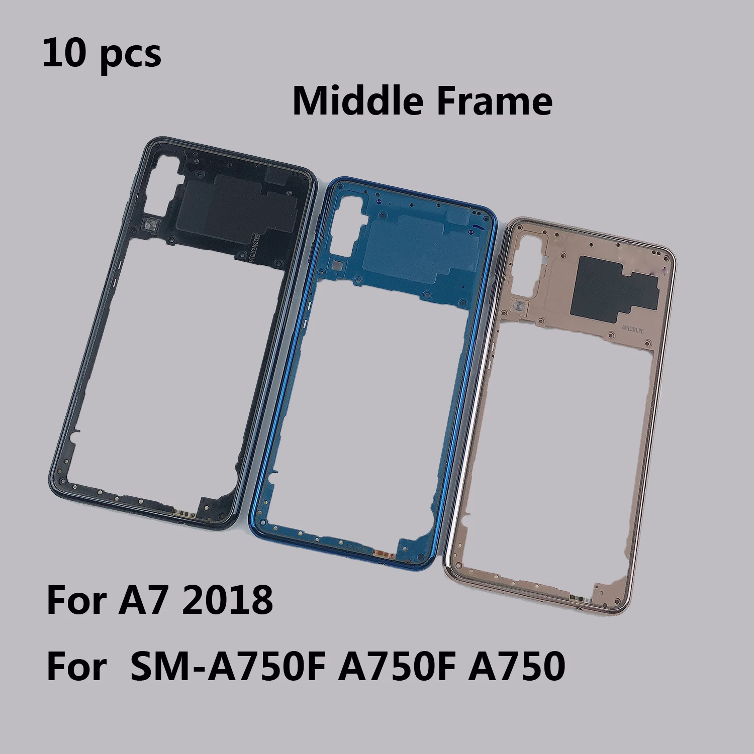 10 pcs / Housing Cover For Samsung Galaxy A7 SM-A750F A750F A750 Middle Frame Case