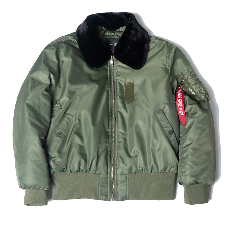 Chamarra B-15 de Alpha Industries, de nailon, para hombre