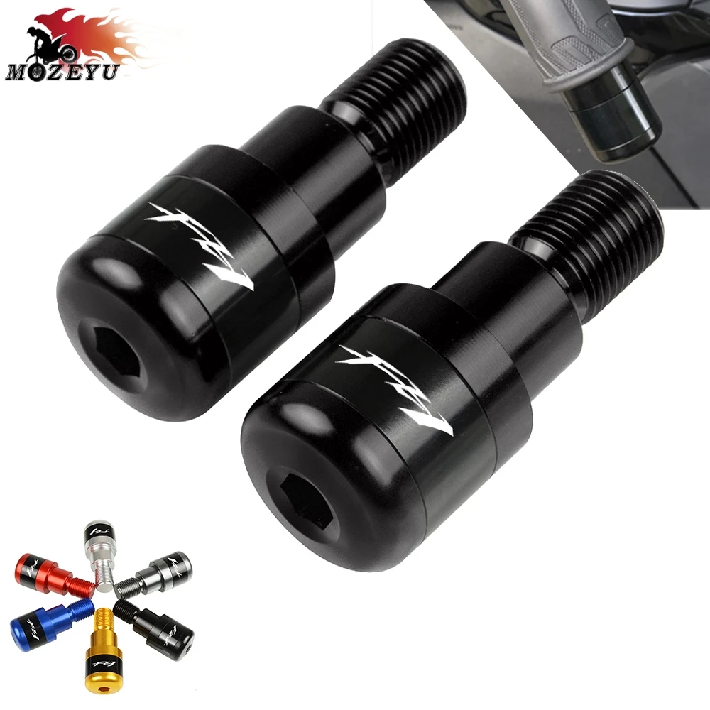 

Motorcycle Hand Bar Ends For YAMAHA FAZER FZ1 2006-2016 2015 2014 2013 2012 2008 2009 CNC Grip Ends Plus Handle Bar Grips Ends