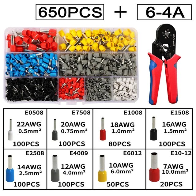 650PCS 6-4A
