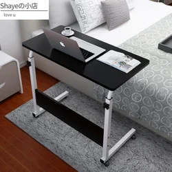 Table d'appoint Portable réglable pour ordinateur Portable, Table basse, pouvant être relevée, meuble de bureau sur pied pour salon 