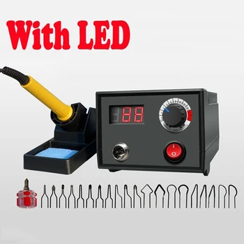 

New 110V Pyrography Machine Set DIY Wood Painting Pyrography Pen Burning Machine Wood Burner 20 Wire Tips For Woodworking Craft