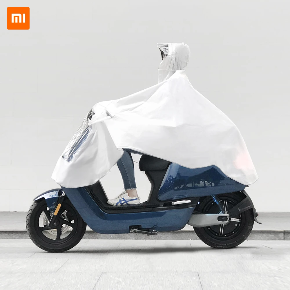 Xiaomi Mijia дождевик велосипедный водонепроницаемый капюшон пончо Толстовка для