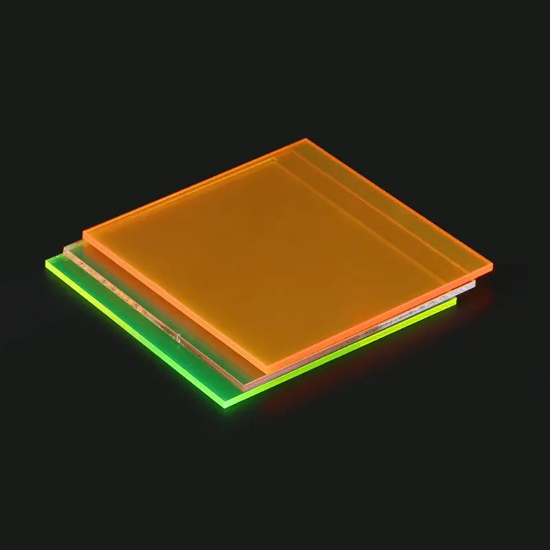 Новая доска из оргстекла цветной акриловый лист 8*8 см DIY игрушки Аксессуары Модель изготовление qiang