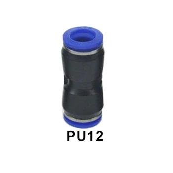 

10pcs Plastic Straight Push In Gas Air Vacuum Fittings Quick Connectors Supplies