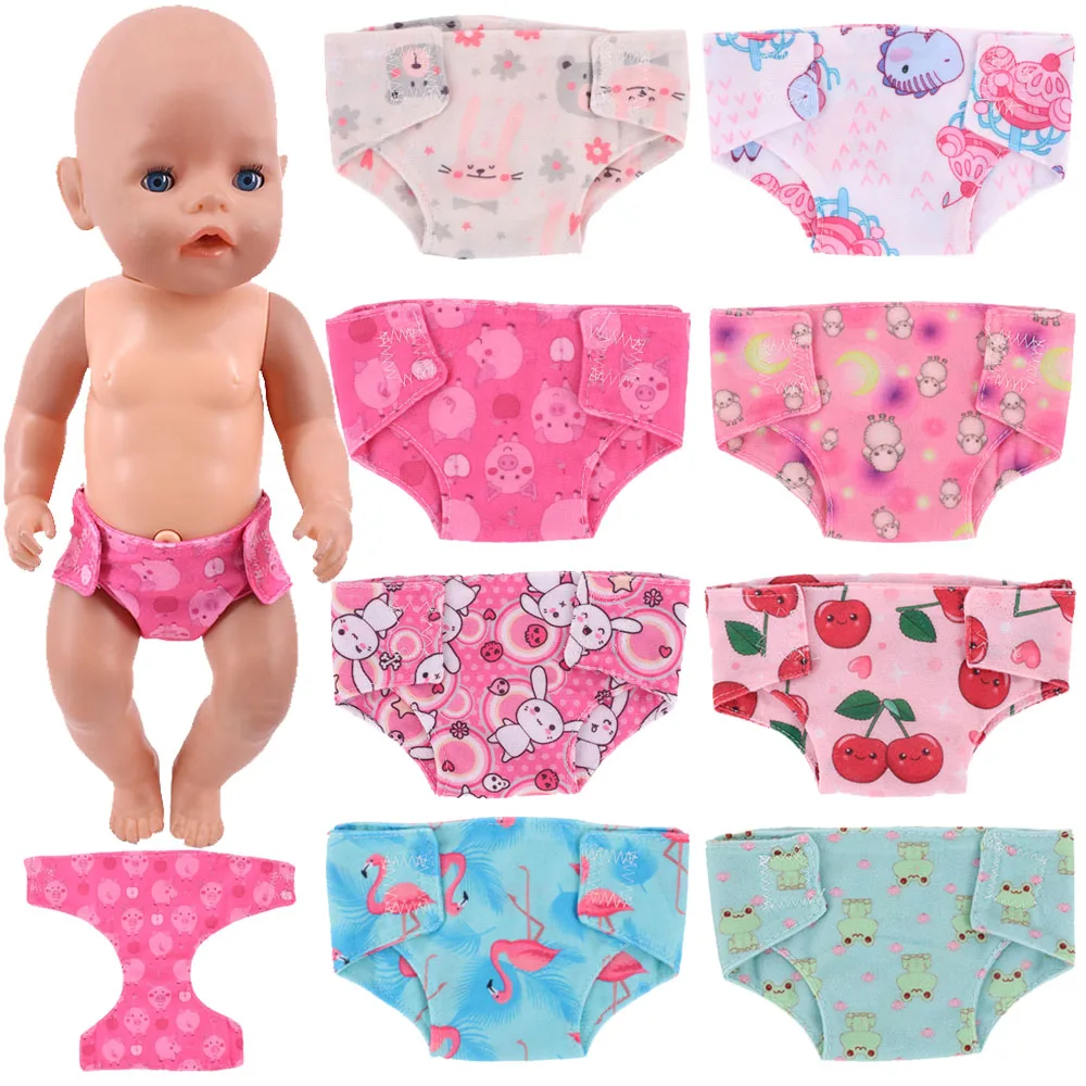 Doll Pepa Pig George Cartoon Panties&ampUnderwears For 18 Inch American Doll&amp43Cm Born Reborn Generation Baby Girl`s Toy | Игрушки и