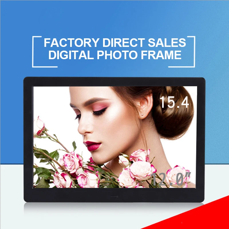 

Big Digital Photo Frame 15.4'' Digital Frame HD 1080P Video Autoplay Electronic Album MP3 Music Digital Picture Frame Calender