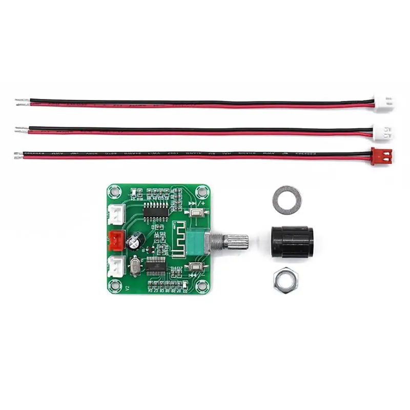 

XH-A158 Ultra Clear Bluetooth 5.0 Stereo Amplifier Board Dual Channels Small Power DIY Wireless Speaker Sound Module 5Wx2 DC5V