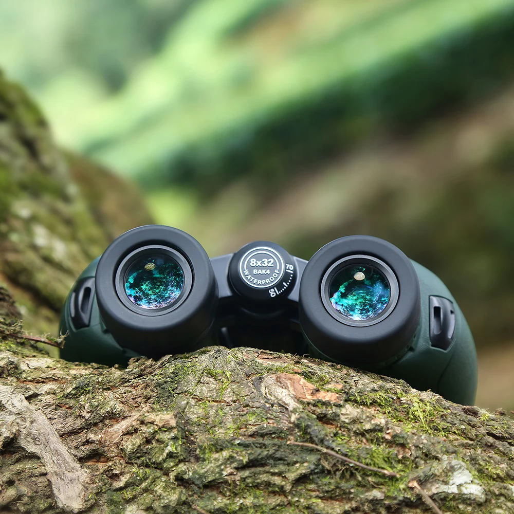 8X32 Waterproof Fog Proof Binoculars for Bird Watching Concerts Camping Traveling Telescope for Adults and Kids